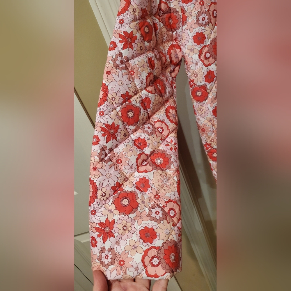 Anthropologie Glamorous Floral Jacket Size Small - Picture 5 of 9